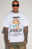 Above Higher Ground Oversized Short Sleeve Tee - White sold by Fashion Nova
