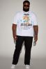 Above Higher Ground Oversized Short Sleeve Tee - White sold by Fashion Nova