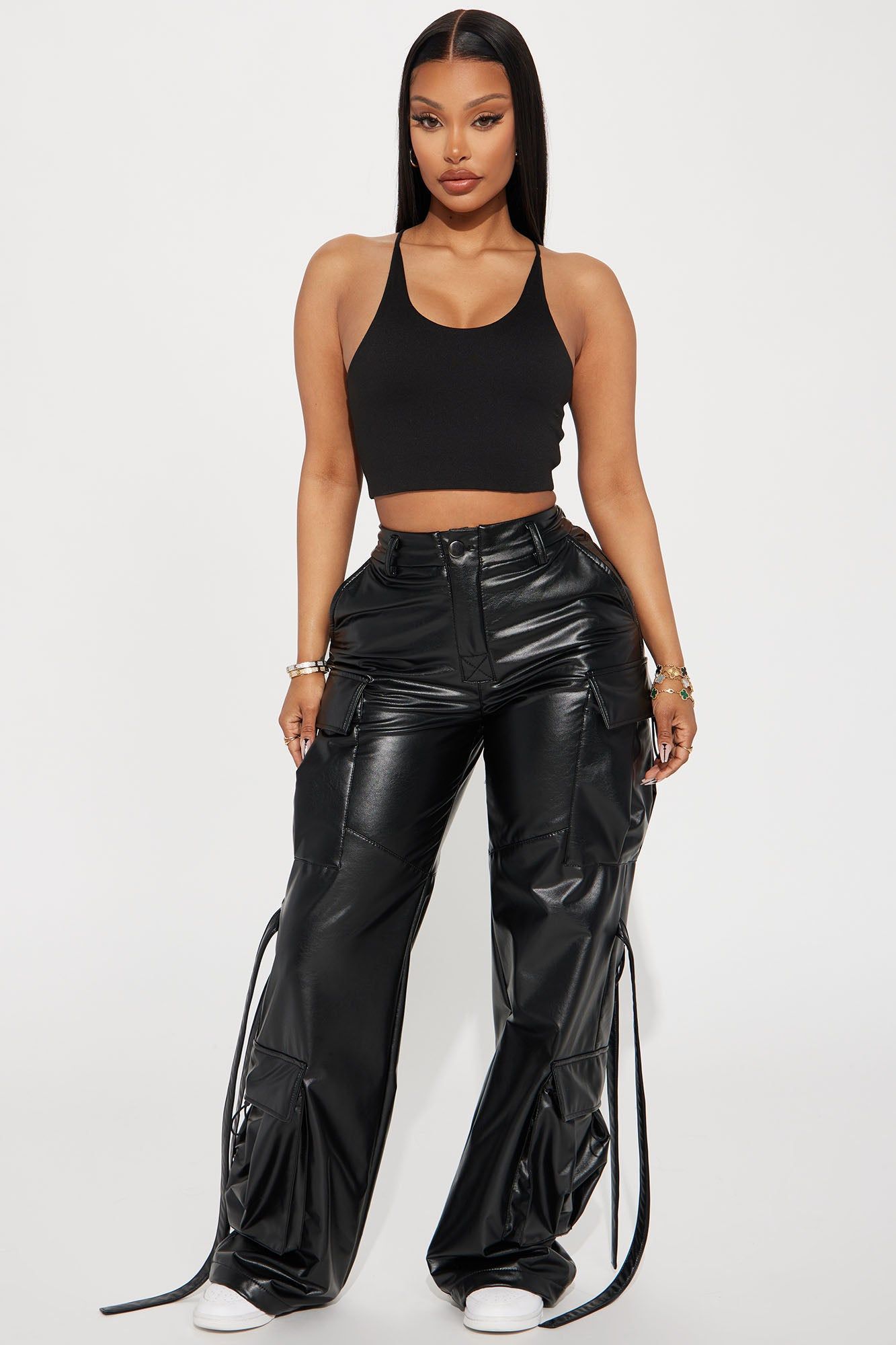 Rita Racerback Double Layered Top - Black sold by Fashion Nova product image thumbnail 2