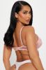Showing Off Extreme Push Up Lace Bra - Blush sold by Fashion Nova