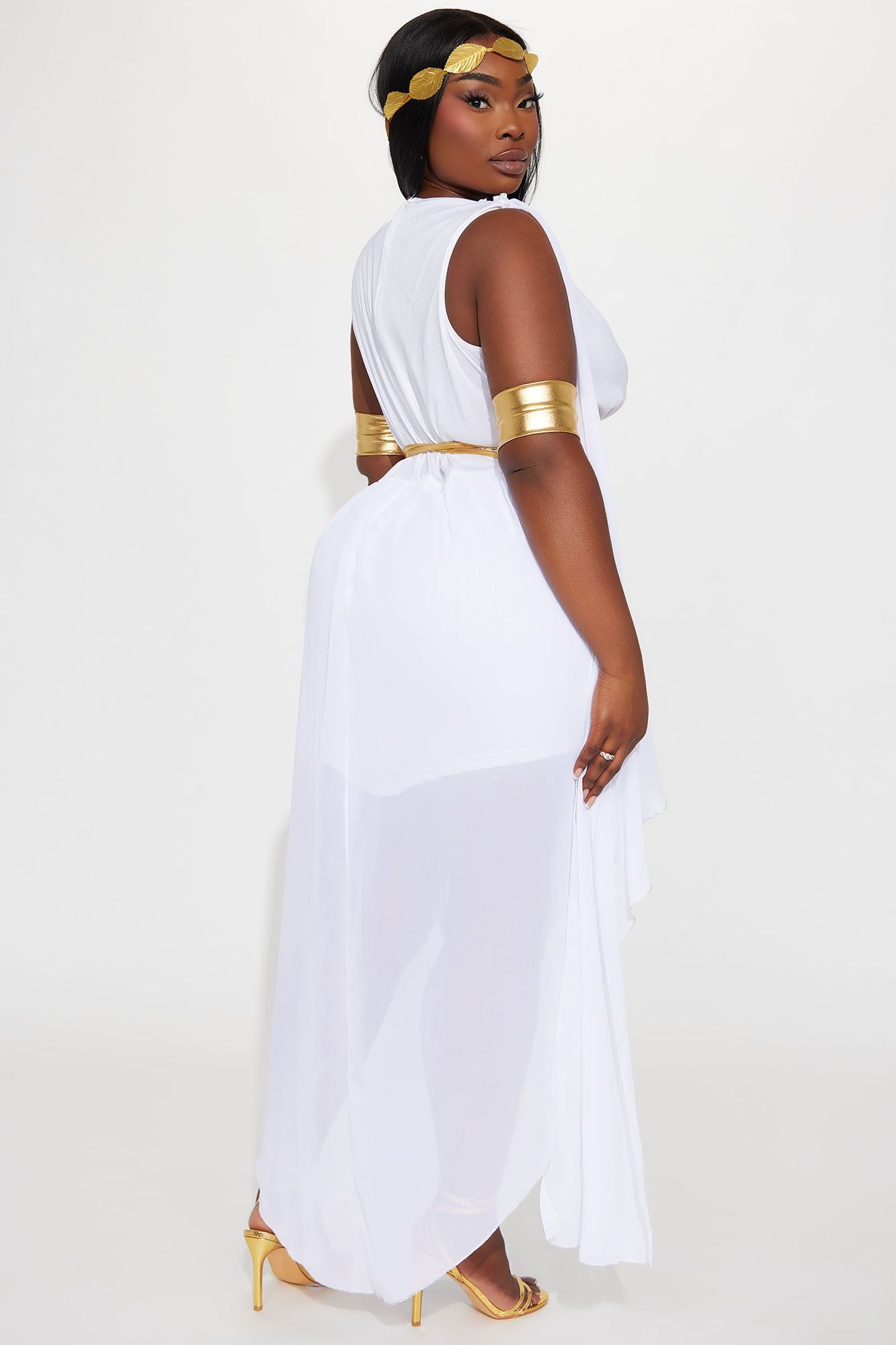 Goddess Of Love 3 Piece Costume Set - White sold by Fashion Nova product image thumbnail 8