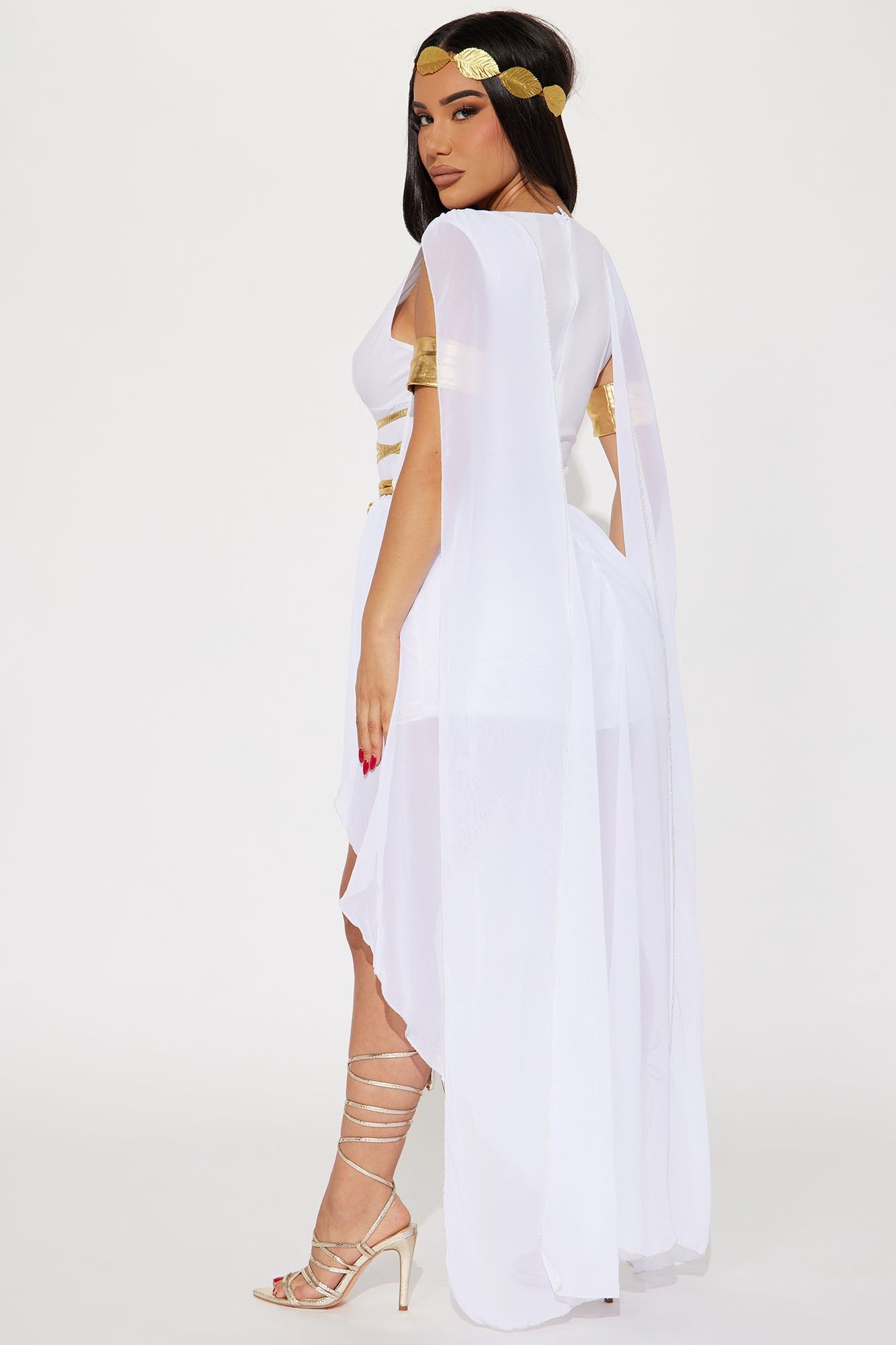 Goddess Of Love 3 Piece Costume Set - White sold by Fashion Nova product image thumbnail 4