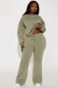 Candice Lounge Flare Pant - Olive sold by Fashion Nova