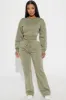 Candice Lounge Flare Pant - Olive sold by Fashion Nova