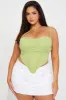 Palms Mesh Corset Top - Green sold by Fashion Nova