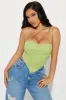 Palms Mesh Corset Top - Green sold by Fashion Nova