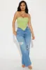 Palms Mesh Corset Top - Green sold by Fashion Nova