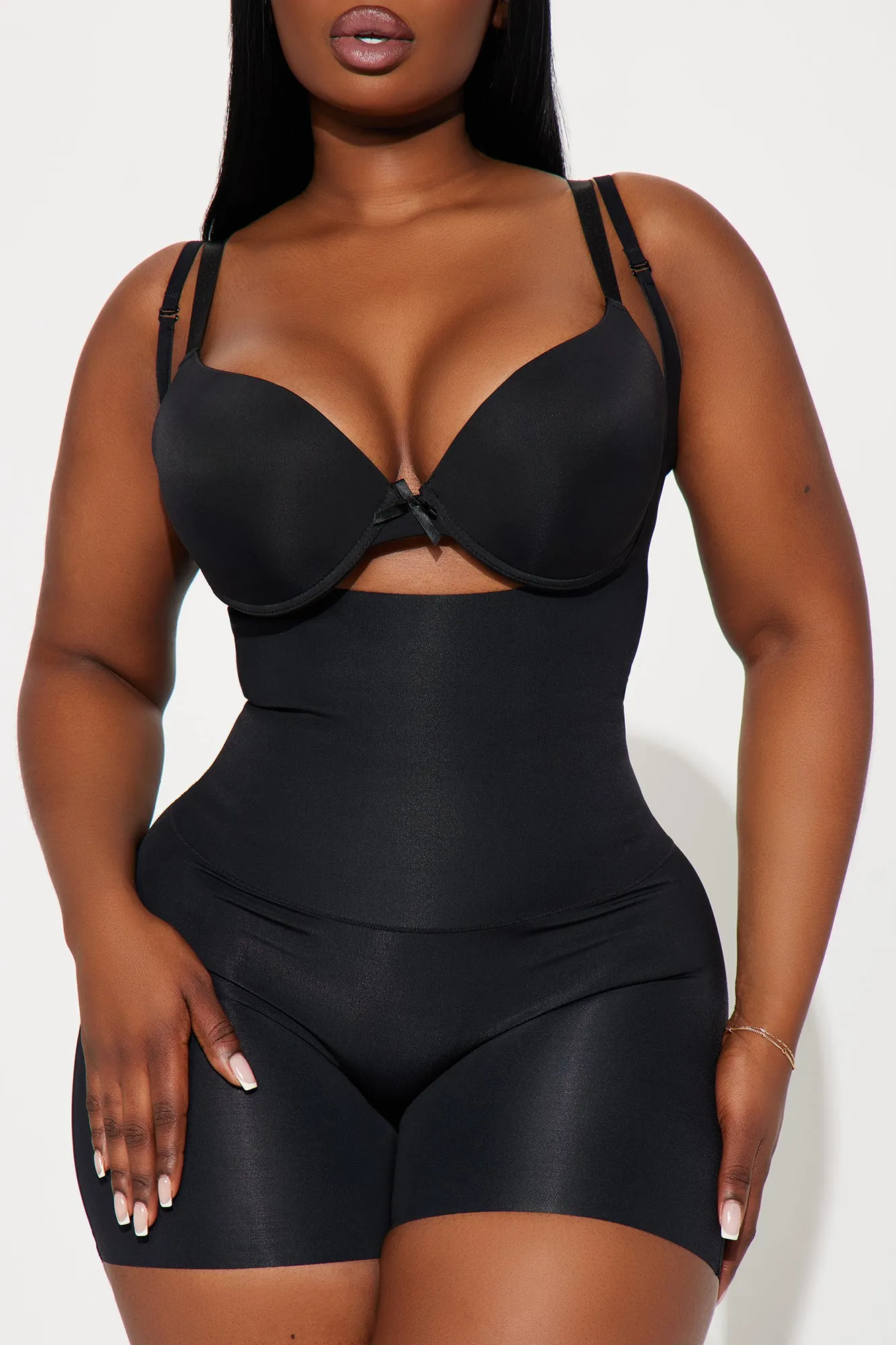 Layer Of Confidence Shapewear Romper - Black sold by Fashion Nova product image thumbnail 5