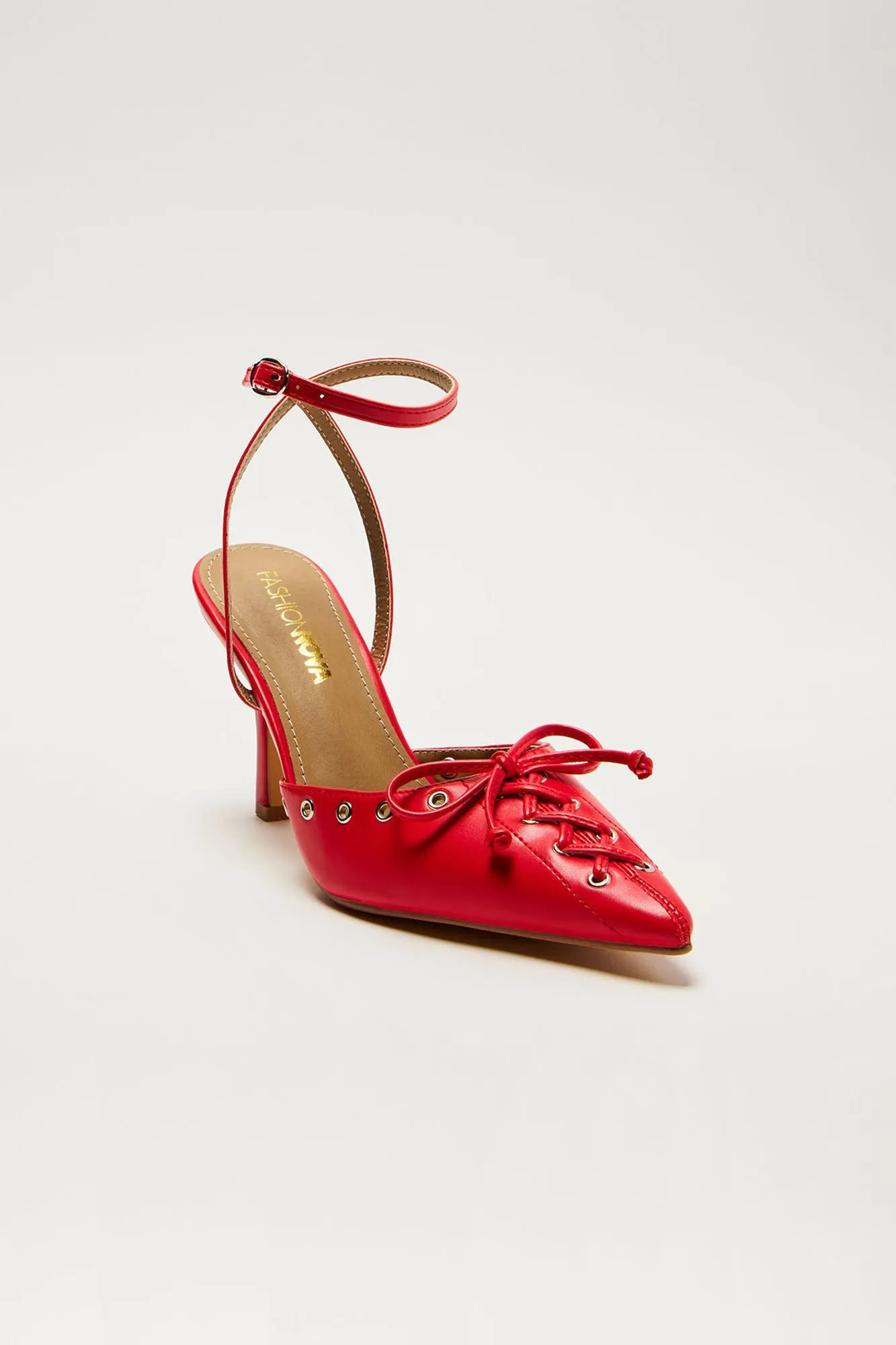 Nilah Pumps - Red sold by Fashion Nova product image thumbnail 2