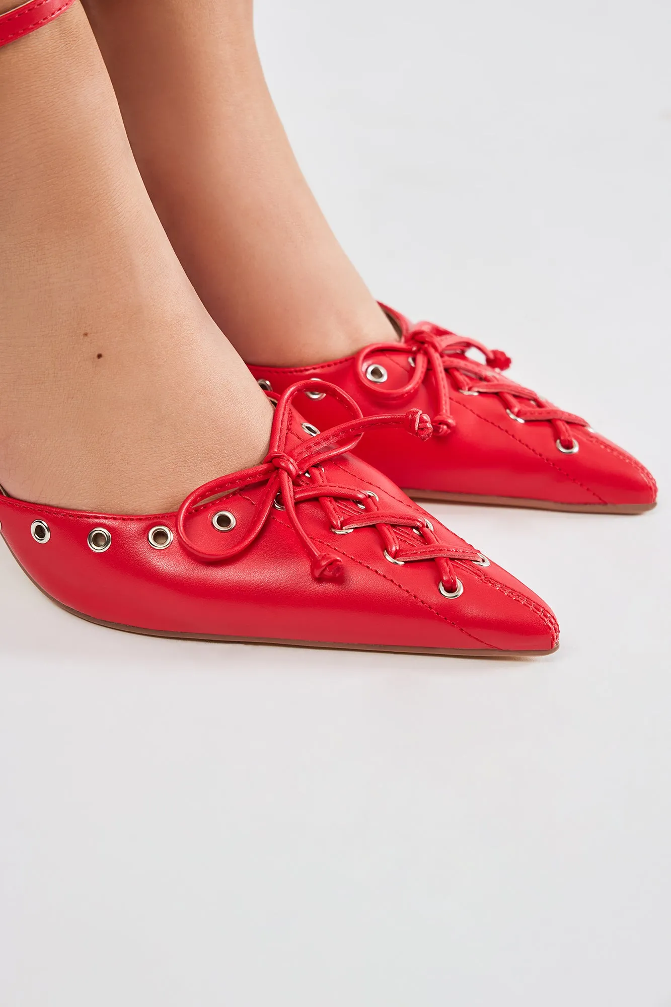 Nilah Pumps - Red sold by Fashion Nova product image thumbnail 5