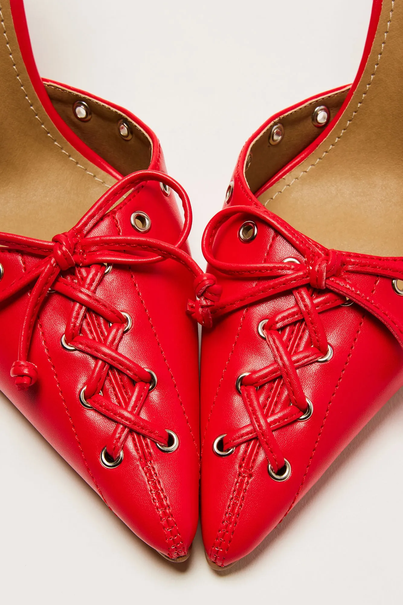 Nilah Pumps - Red sold by Fashion Nova product image thumbnail 3