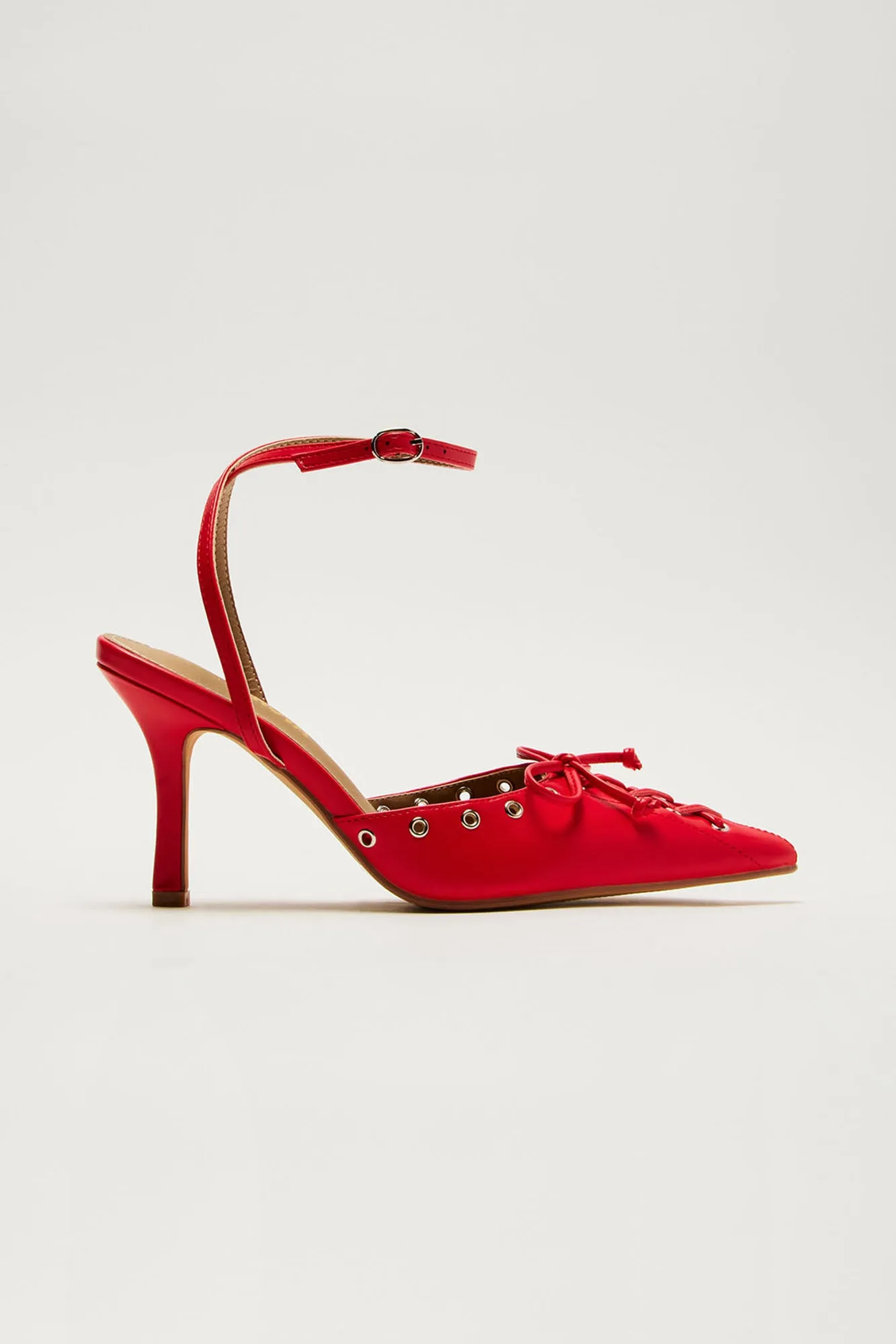 Nilah Pumps - Red sold by Fashion Nova product image thumbnail 4