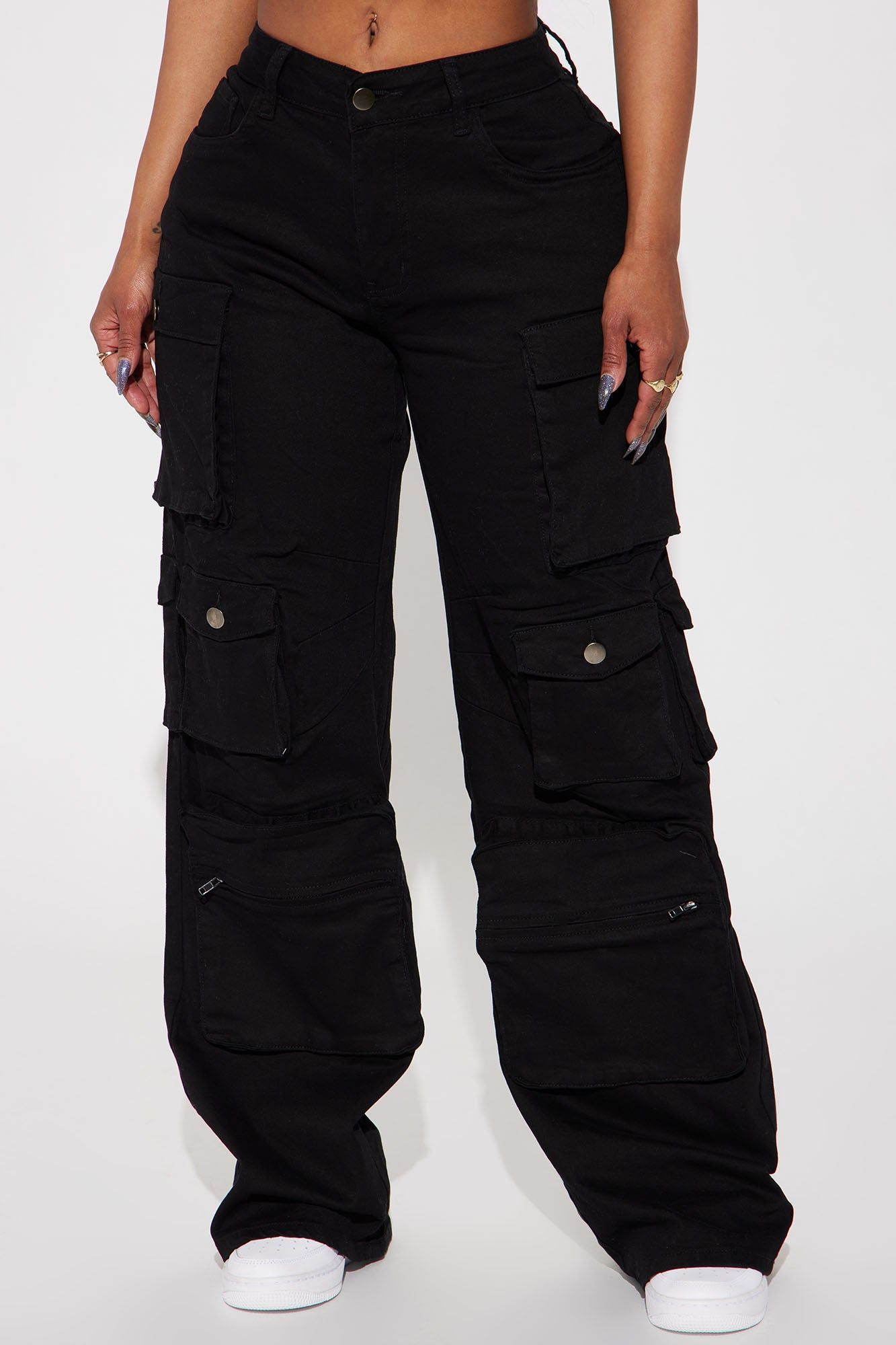 Take It Back Cargo Pant - Black sold by Fashion Nova product image thumbnail 2