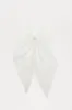 Tea Time Lace Hair Bow - White sold by Fashion Nova