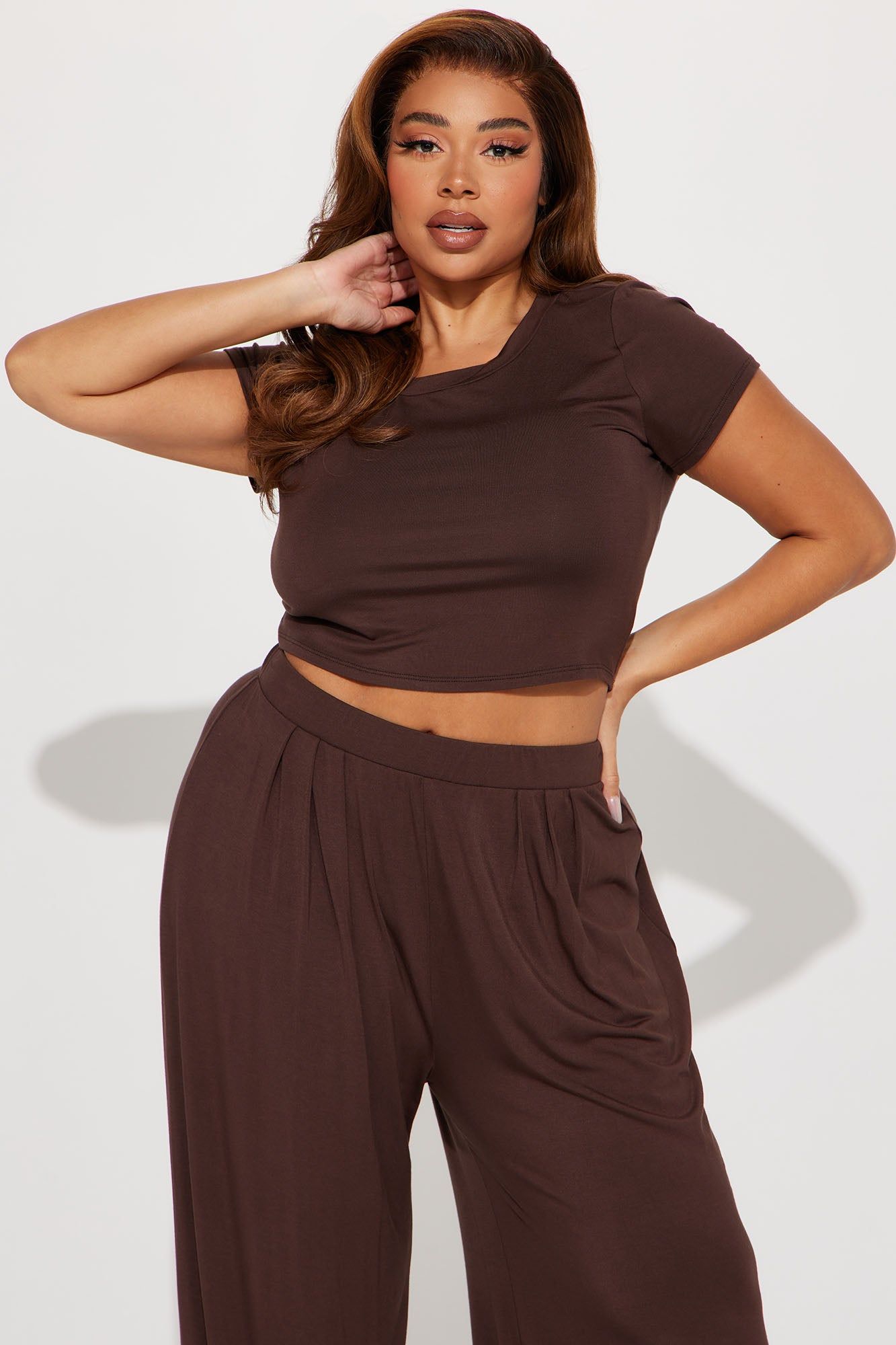 Chosen One Pant Set - Brown sold by Fashion Nova product image thumbnail 5