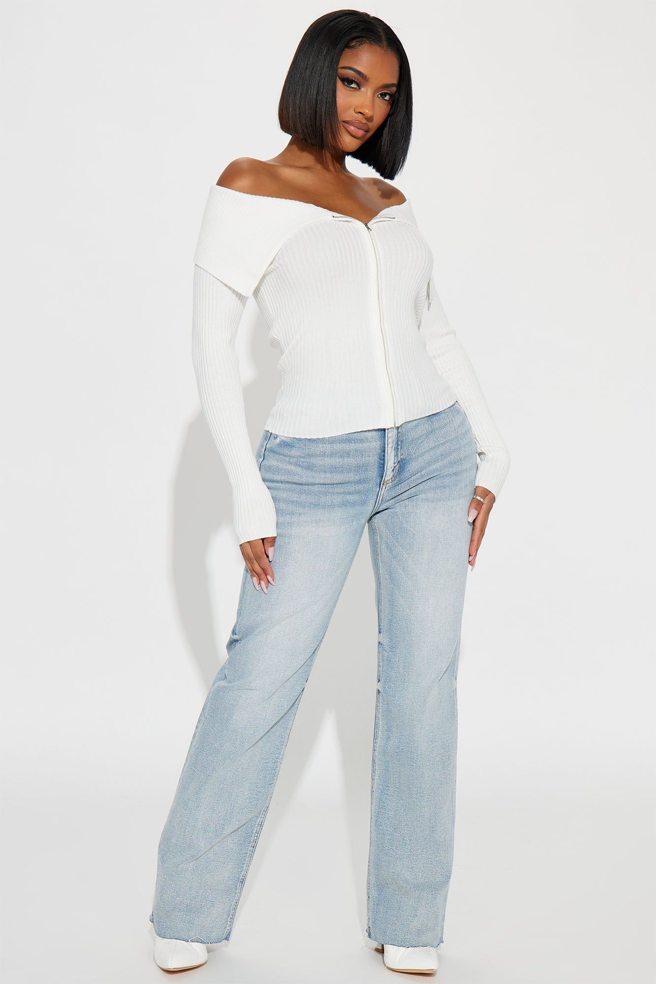 Maylah Cardigan - Off White sold by Fashion Nova product image thumbnail 2
