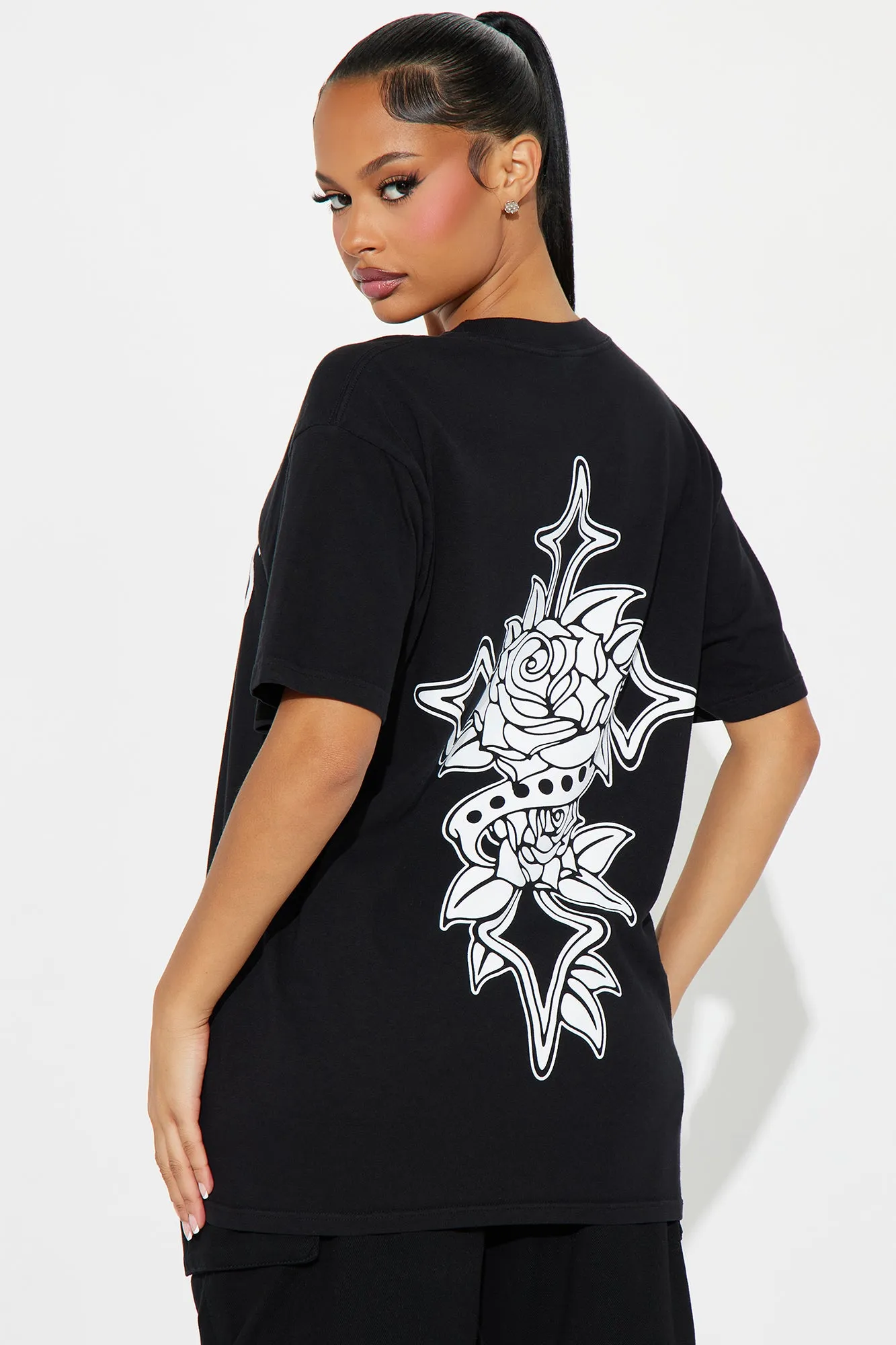 Count Your Blessings Graphic Tee - Black sold by Fashion Nova product image thumbnail 5