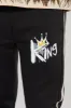 Mini King Lion Fleece Jogger Set - Khaki/combo sold by Fashion Nova