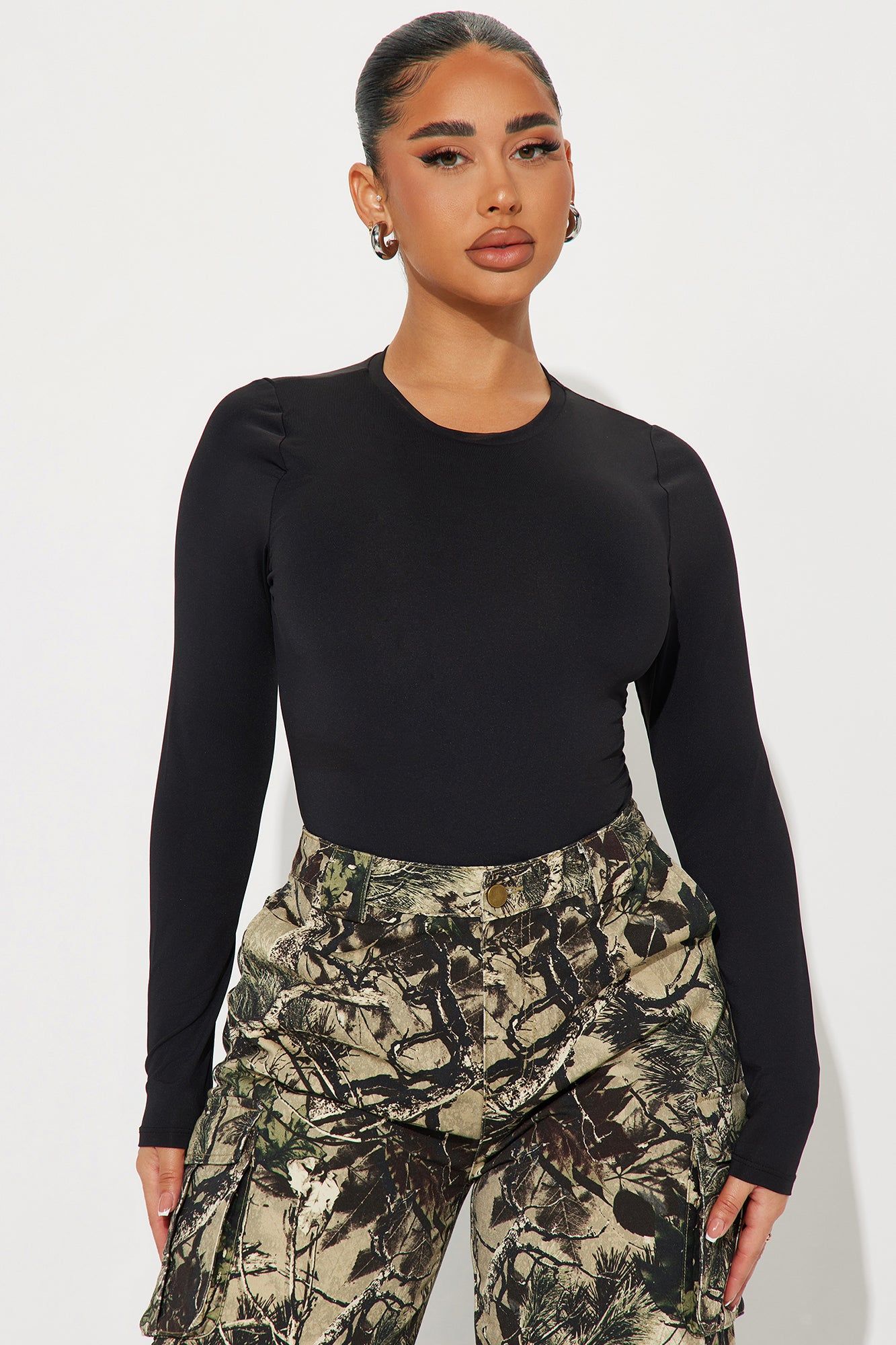 Isabella Bodysuit - Black sold by Fashion Nova product image thumbnail 3