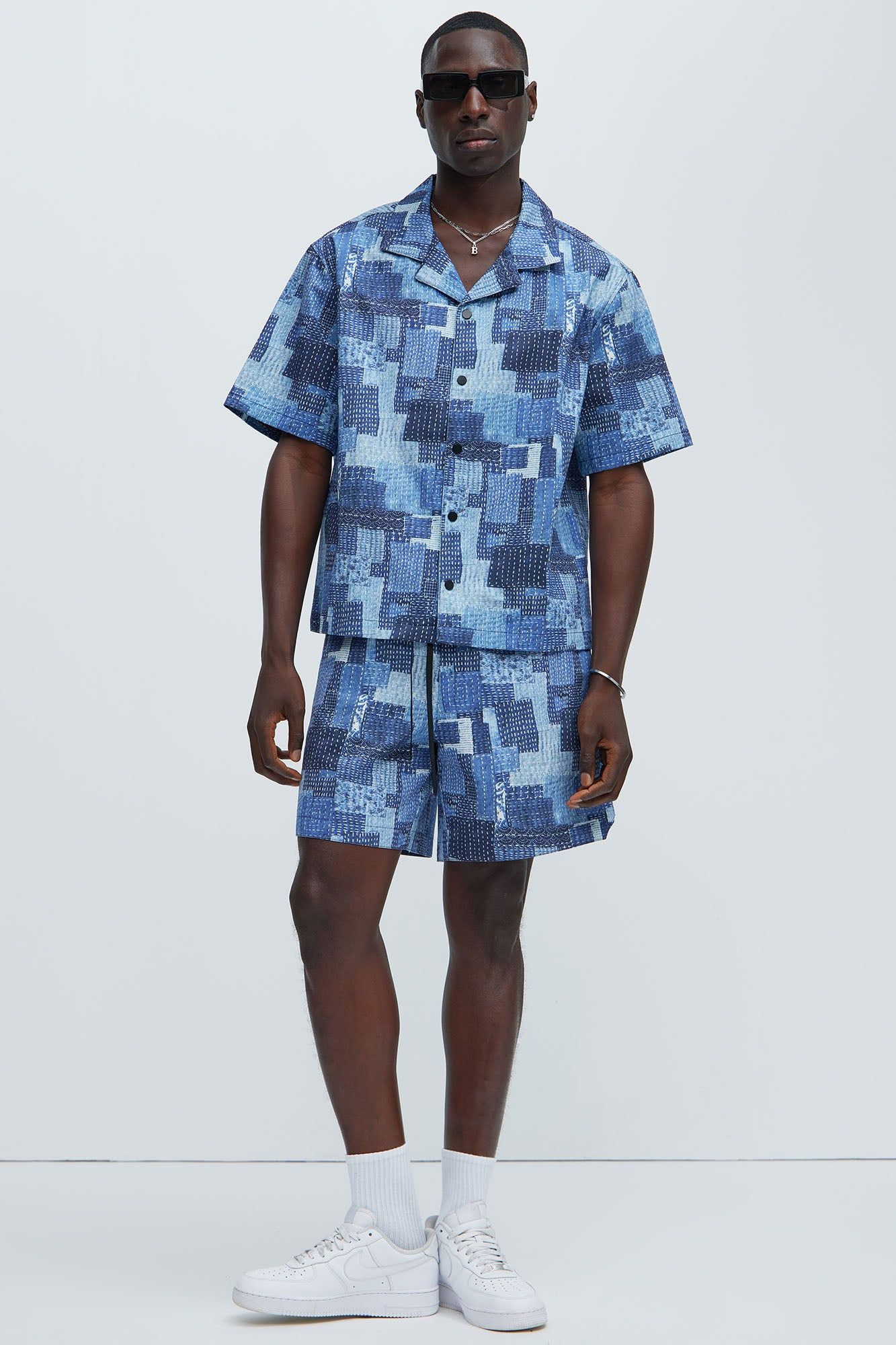 Boro Shirt - Indigo sold by Fashion Nova product image thumbnail 2