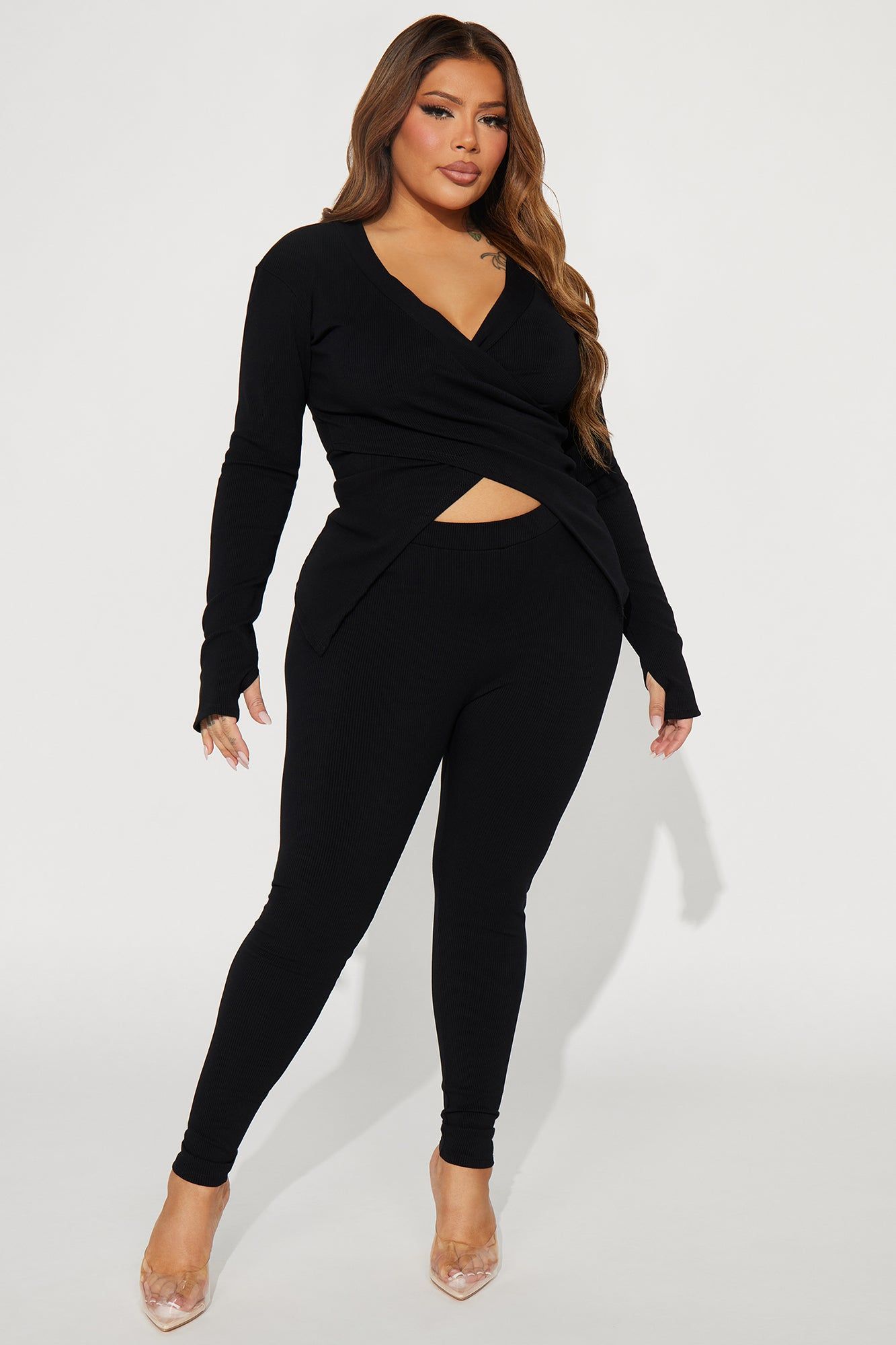 Camryn Snatched Pant Set - Black sold by Fashion Nova product image thumbnail 4