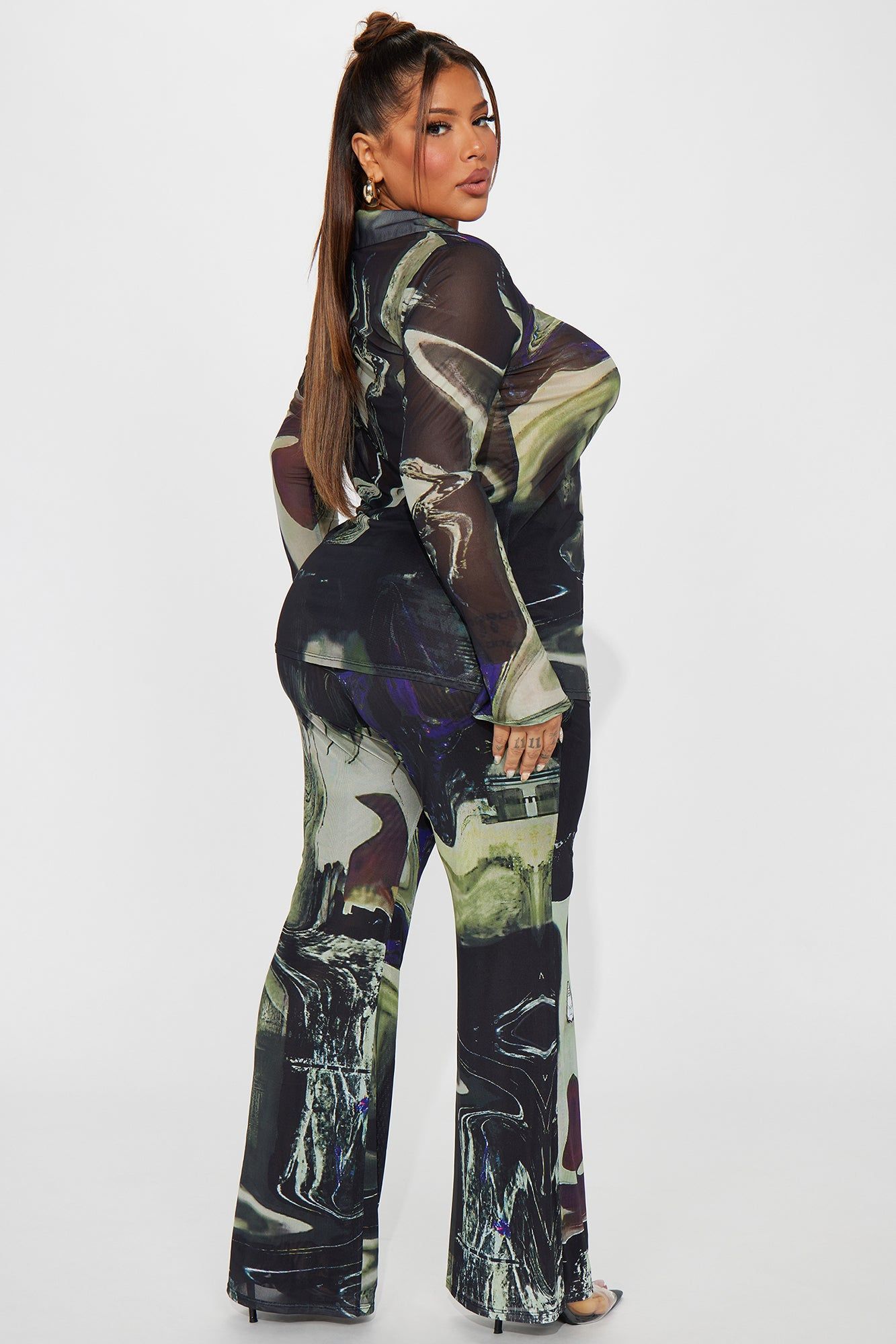 Gisella Pant Set - Black/combo sold by Fashion Nova product image thumbnail 6