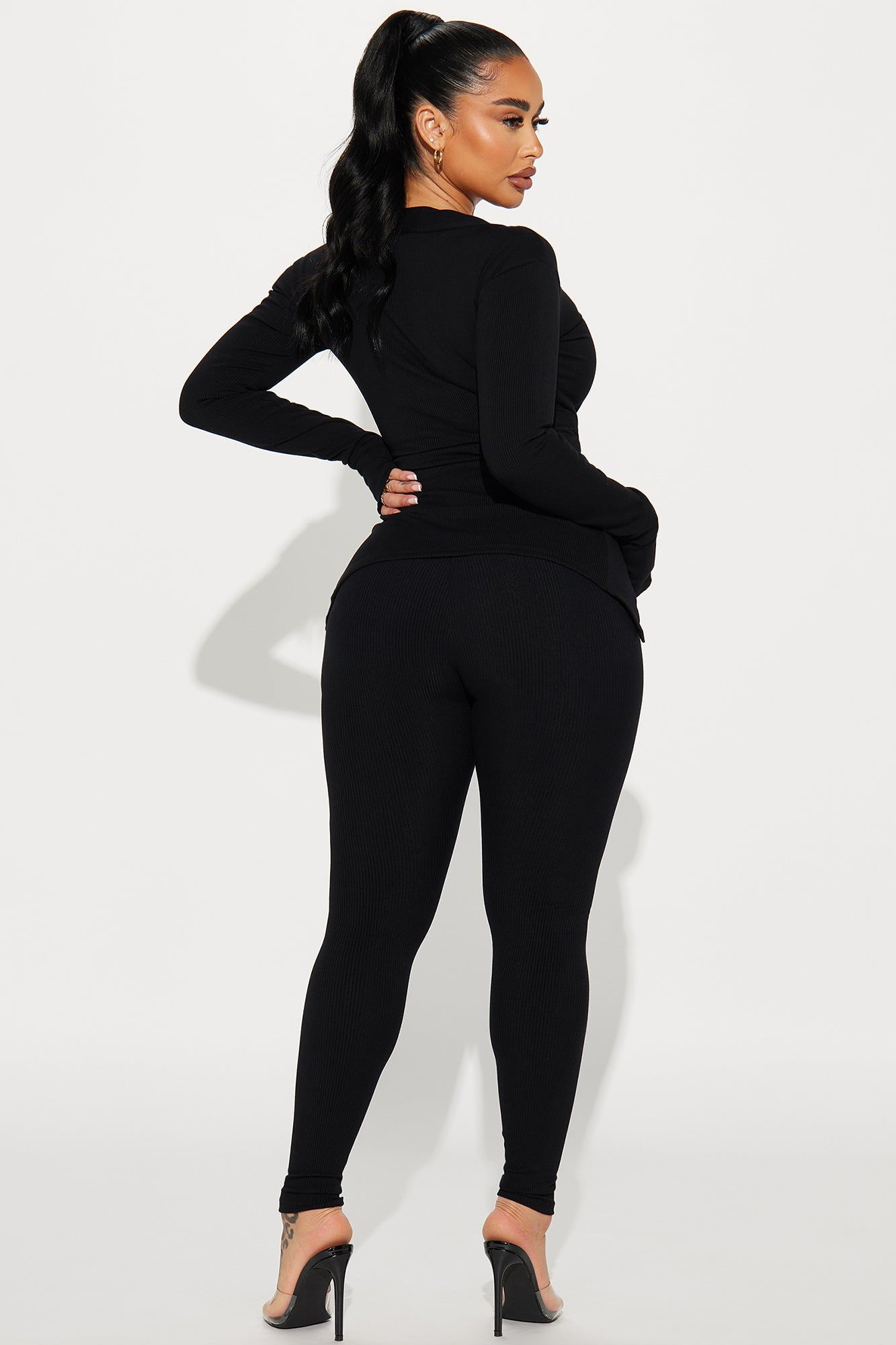 Camryn Snatched Pant Set - Black sold by Fashion Nova product image thumbnail 3