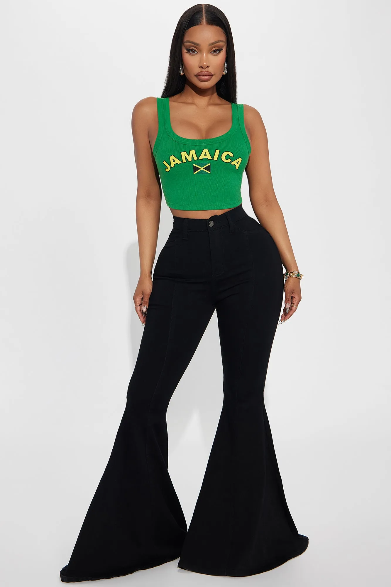 Jamaica Love Tank Top - Green sold by Fashion Nova product image thumbnail 2