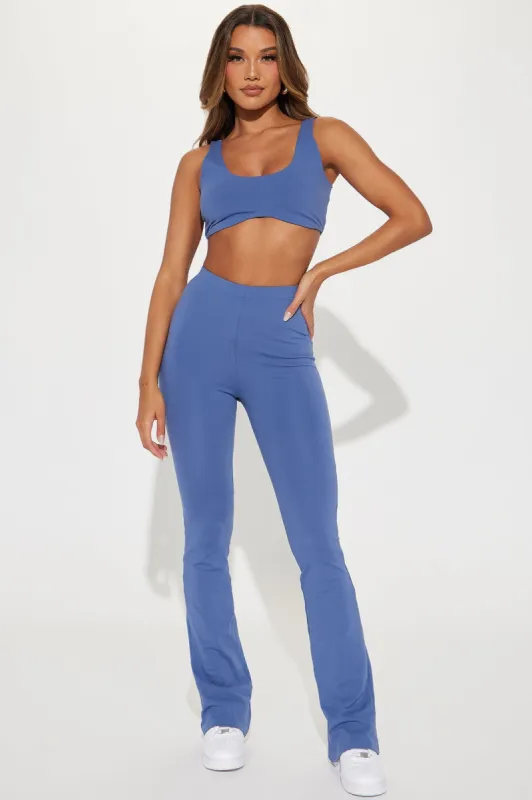 My New Fav Pant Set - Blue sold by Fashion Nova