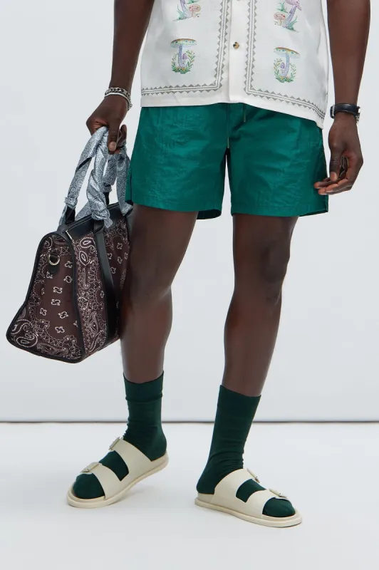 Bro Down Shorts - Green sold by Fashion Nova