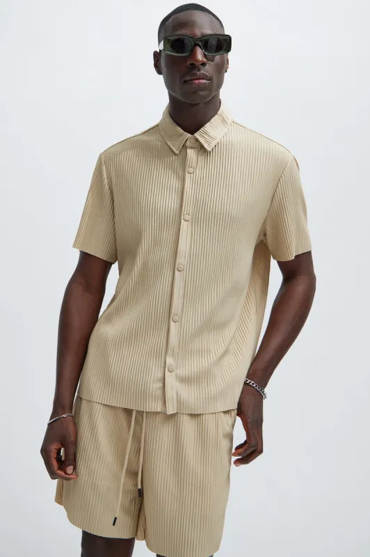 Florence Shirt - Tan sold by Fashion Nova