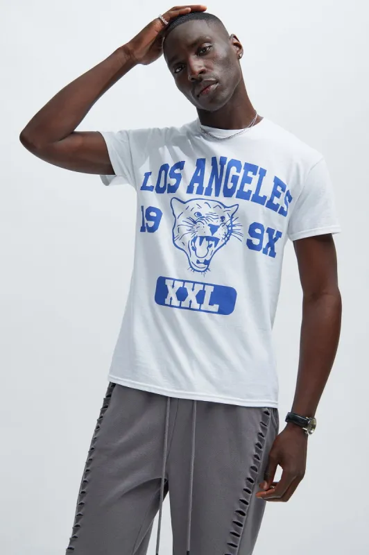Los Angeles 199X Short Sleeve Tee - White sold by Fashion Nova