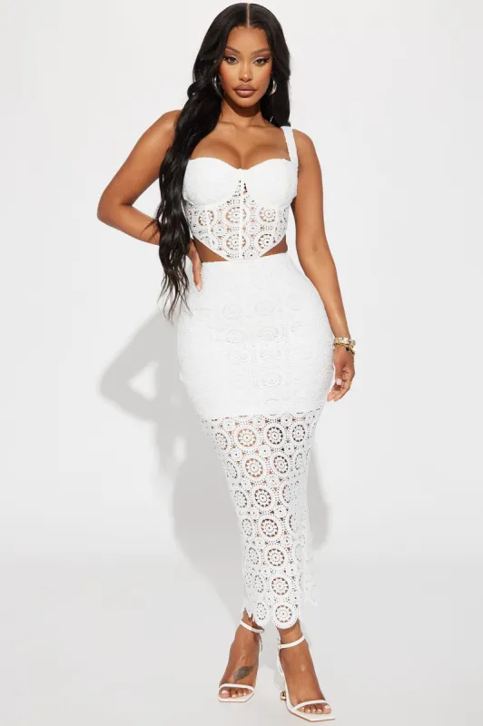 Summer Moment Skirt Set - White sold by Fashion Nova