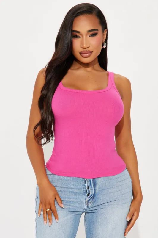 Kennedi Tank Top - Fuchsia sold by Fashion Nova