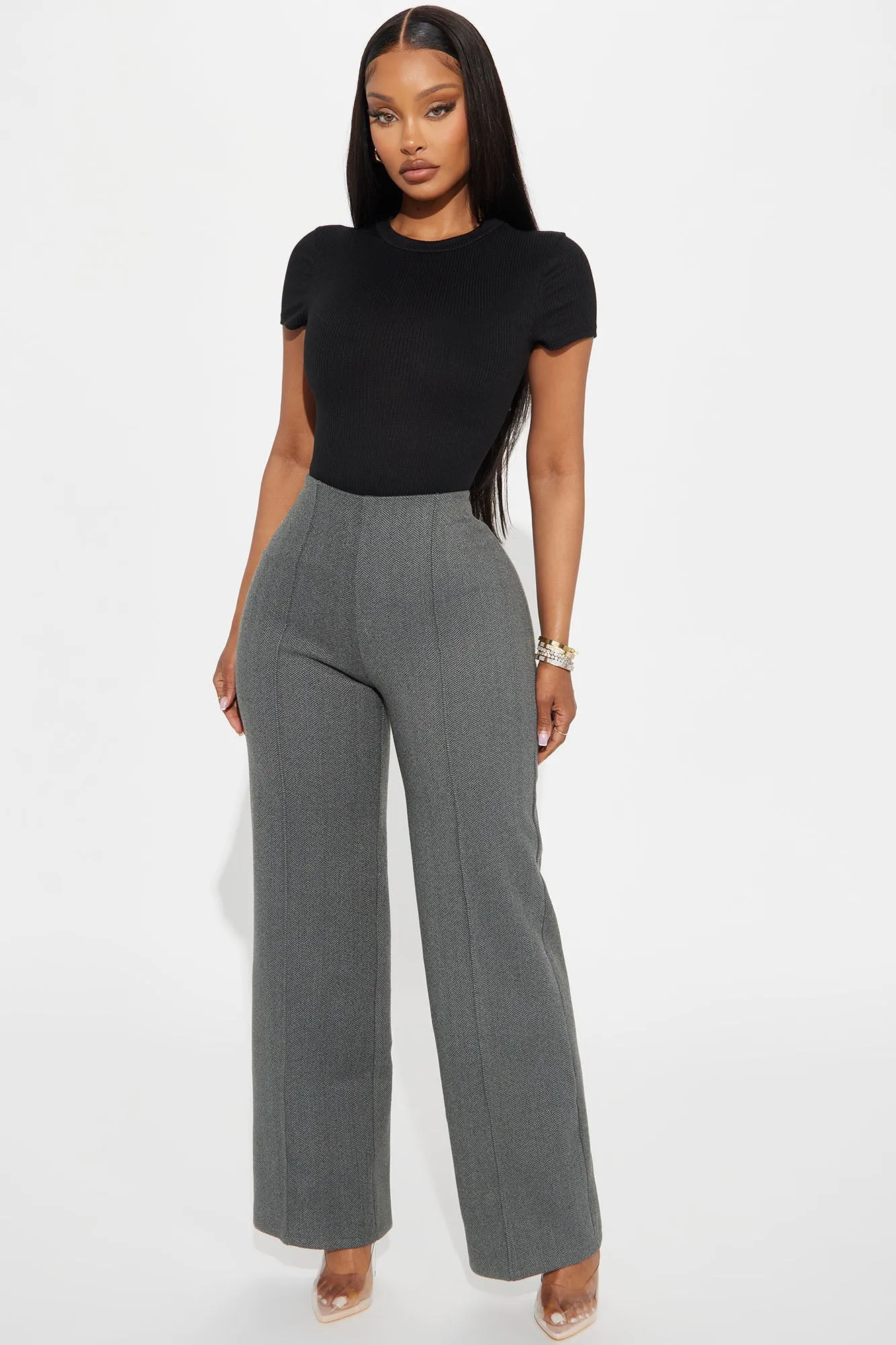 Cara Crew Neck Tee - Black sold by Fashion Nova product image thumbnail 2