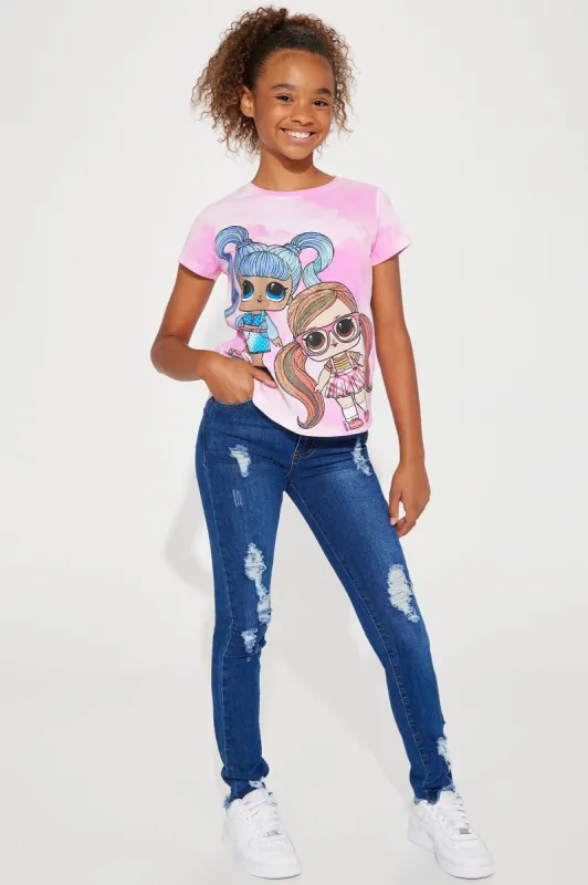 Mini Think on the Fly Skinny Jean - Dark Wash sold by Fashion Nova