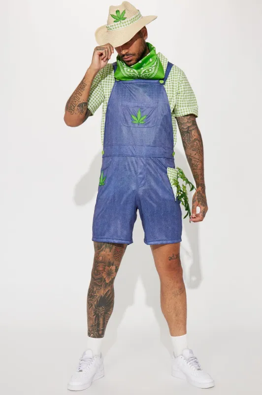 Green Thumb Farmer 6 Piece Costume Set - Green sold by Fashion Nova