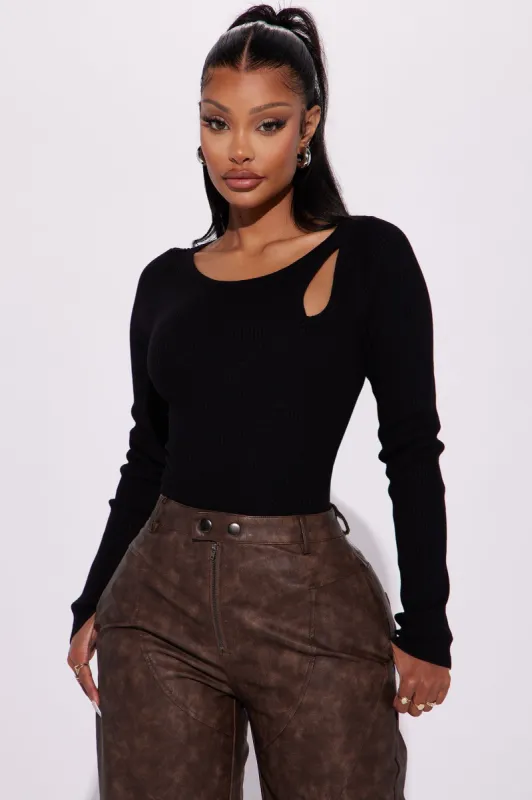 Jesson Sweater - Black sold by Fashion Nova