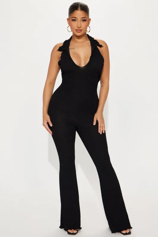 Dovie Jumpsuit - Black sold by Fashion Nova
