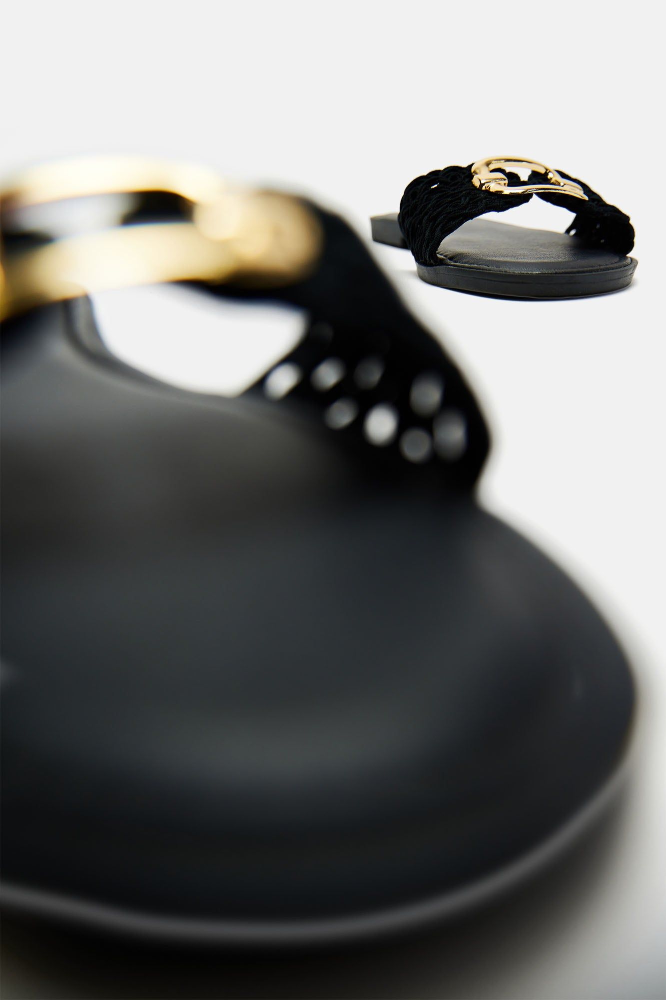 Shiloh Flat Sandals - Black sold by Fashion Nova product image thumbnail 4