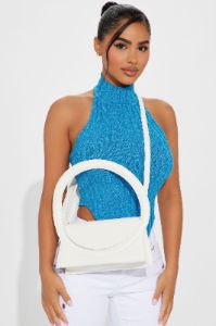 Going Back To You Handbag - White sold by Fashion Nova