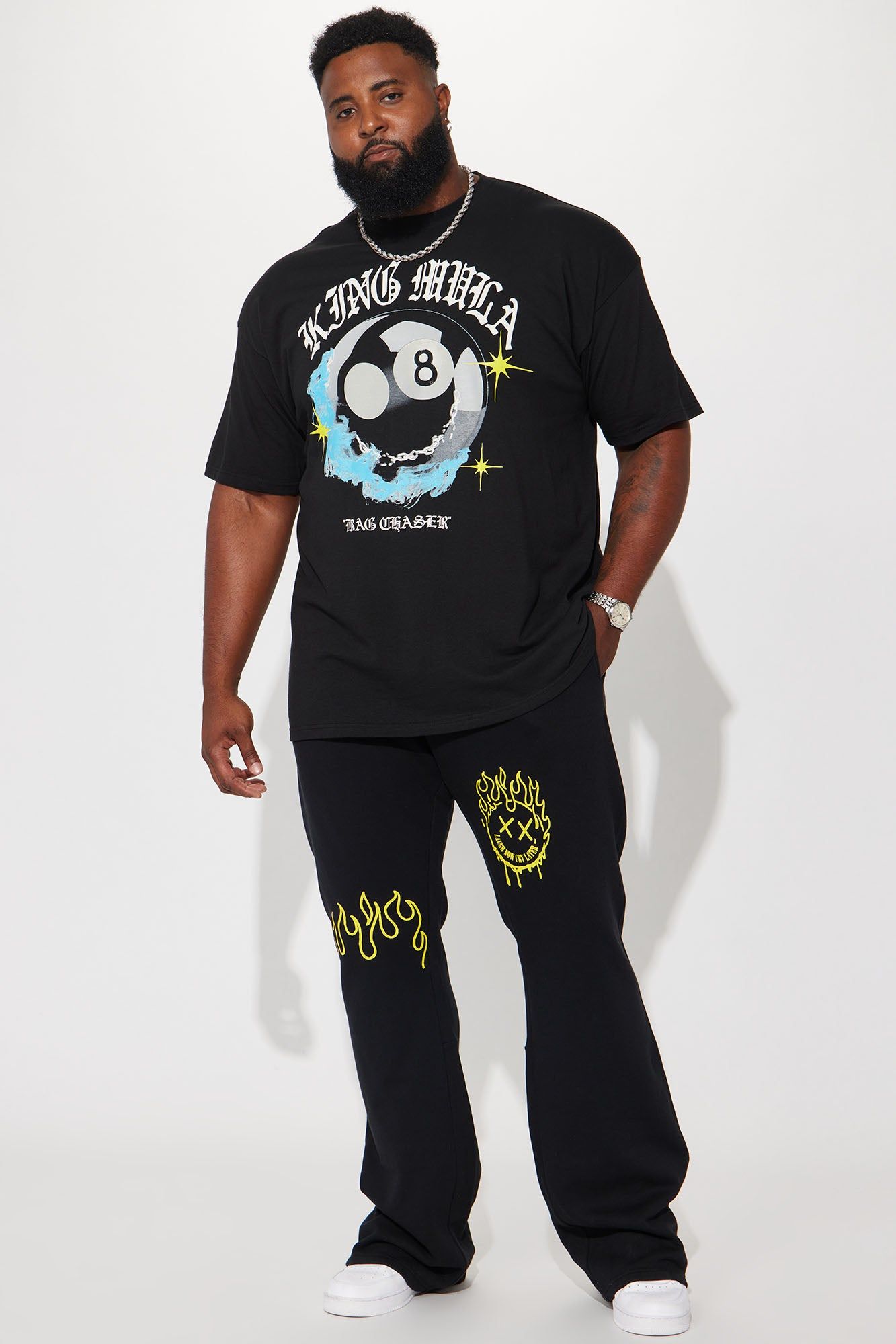 Lucky Me Short Sleeve Tee - Black sold by Fashion Nova product image thumbnail 2