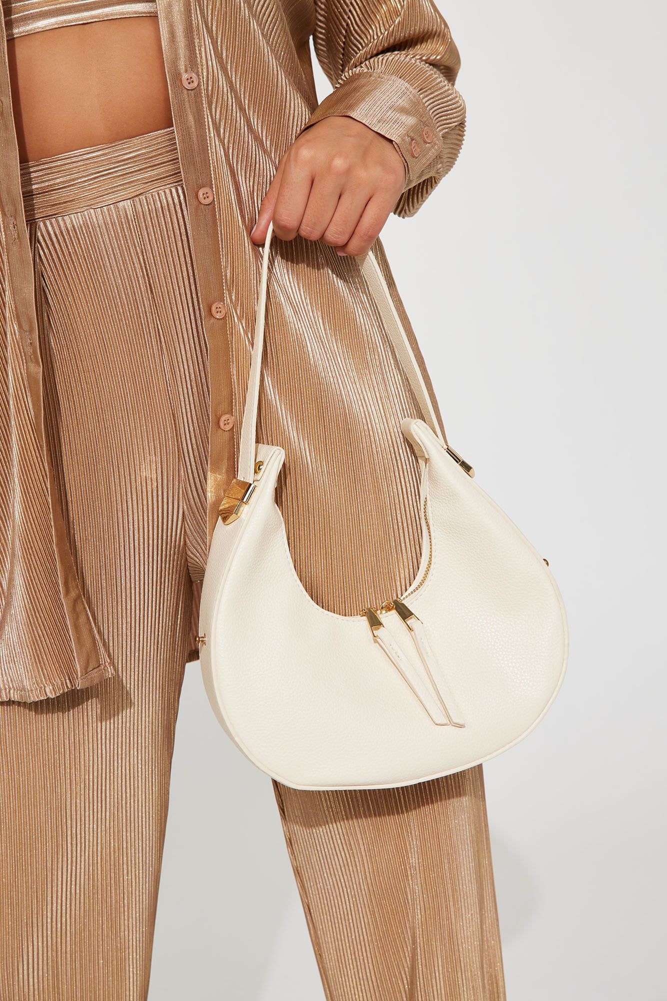 Shopping In Milan Handbag - Ivory sold by Fashion Nova product image thumbnail 2