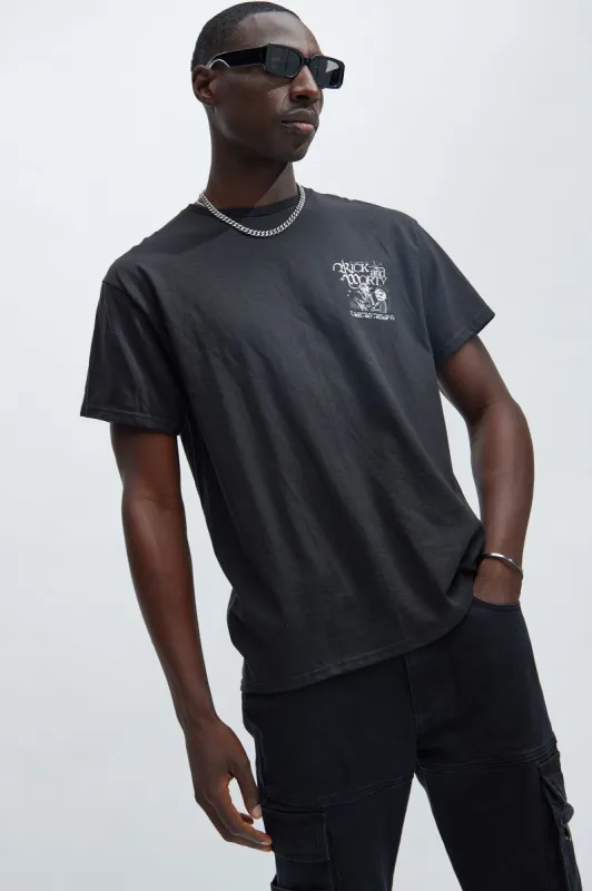 Rick And Morty GET SCHWIFTY Short Sleeve Tee - Black sold by Fashion Nova