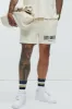 Have A Good Day Sweatshorts - Cream sold by Fashion Nova