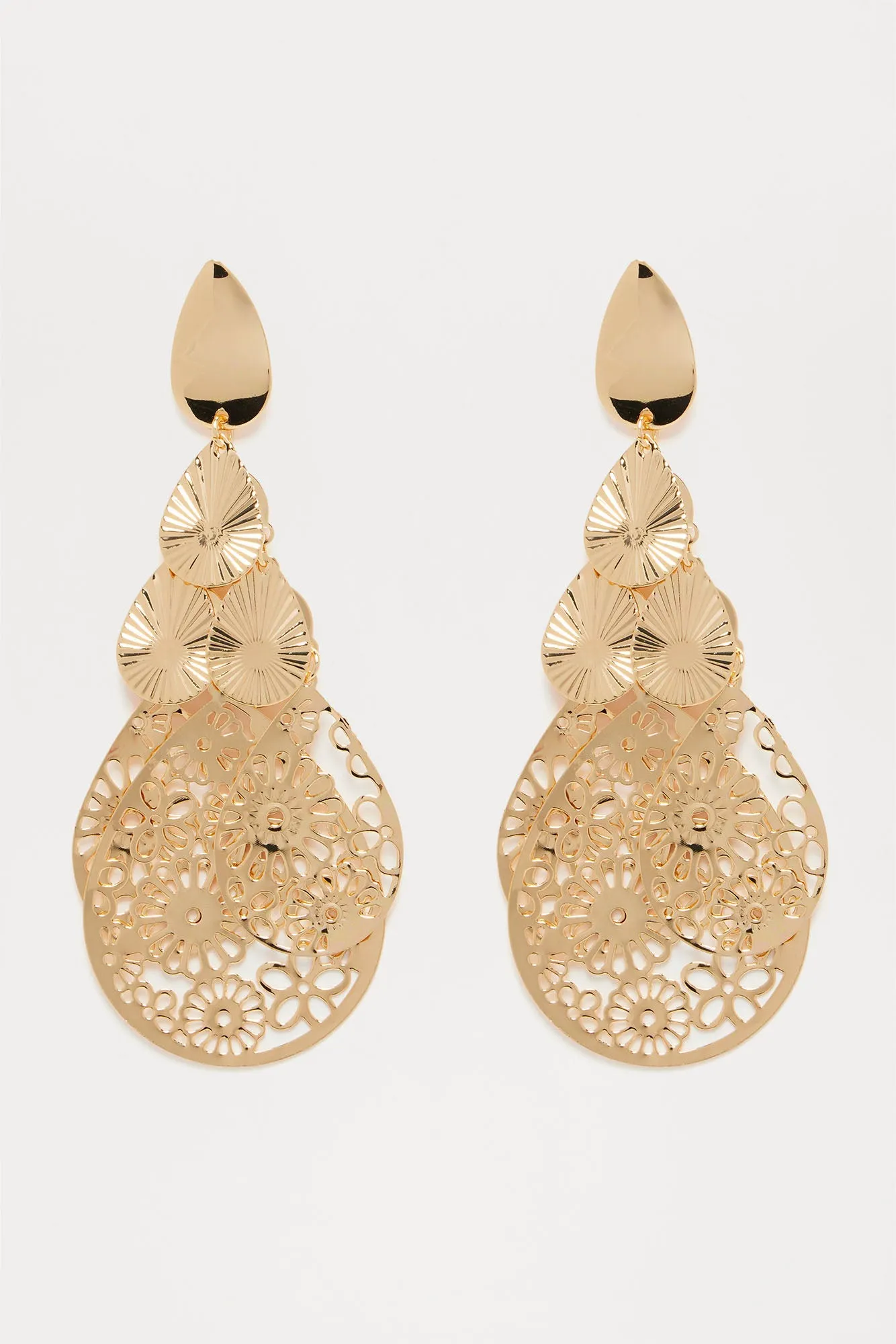 Spring Days Ahead Earrings - Gold sold by Fashion Nova product image thumbnail 3