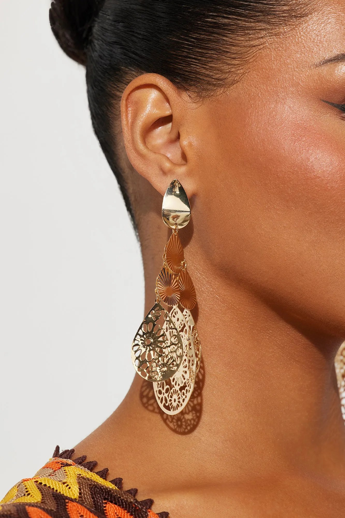 Spring Days Ahead Earrings - Gold sold by Fashion Nova