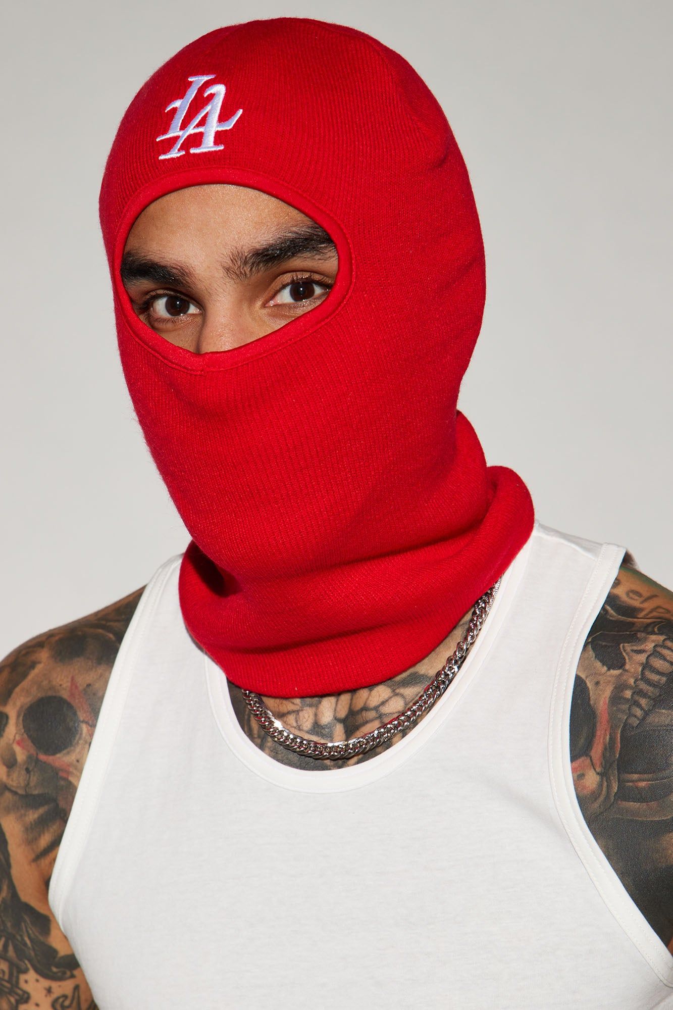LA Balaclava - Red sold by Fashion Nova