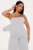 Leave This Town Jumpsuit - Heather Grey sold by Fashion Nova