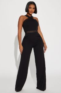 Always In Style Jumpsuit - Black sold by Fashion Nova
